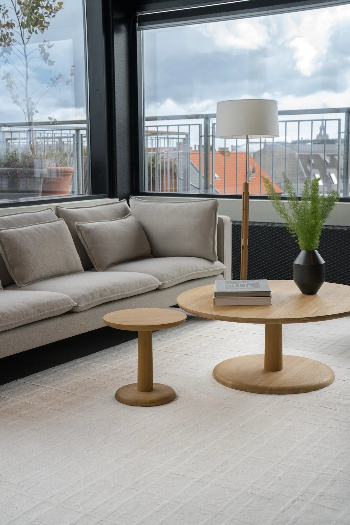 Chalk - Trellis Teppich – Massimo Copenhagen – Ansicht 2