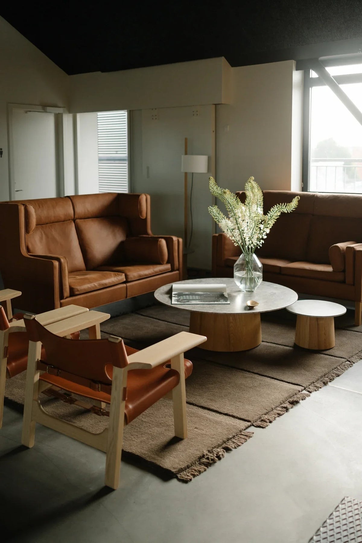 Dark Brown - Atoll Teppich – Massimo Copenhagen – Ansicht 3