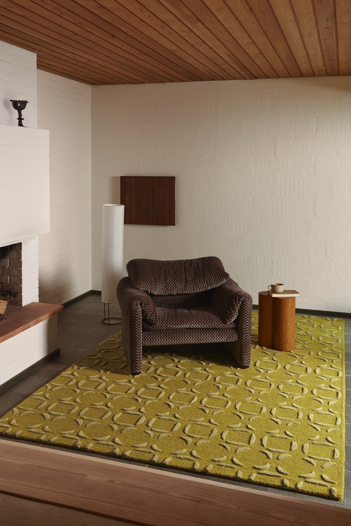 Moss Green - Echo Teppich – Massimo Copenhagen – Ansicht 3