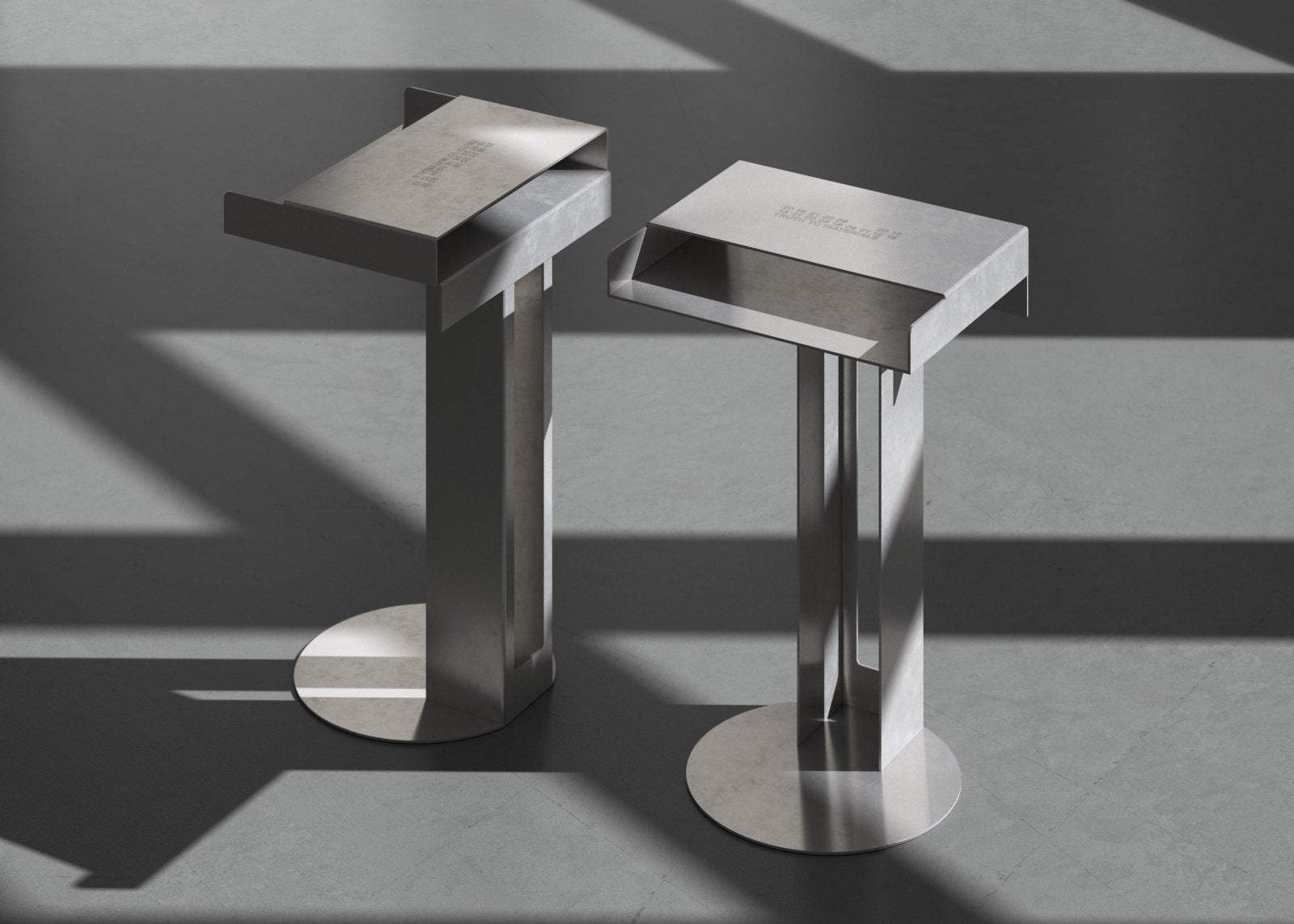 Meta Side Table - Truth to Materials Edition Beistelltisch by NEW TENDENCY