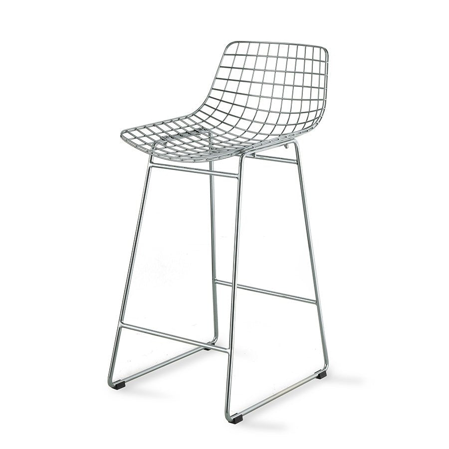 Metal Wire Bar Stool Barhocker by HKLIVING