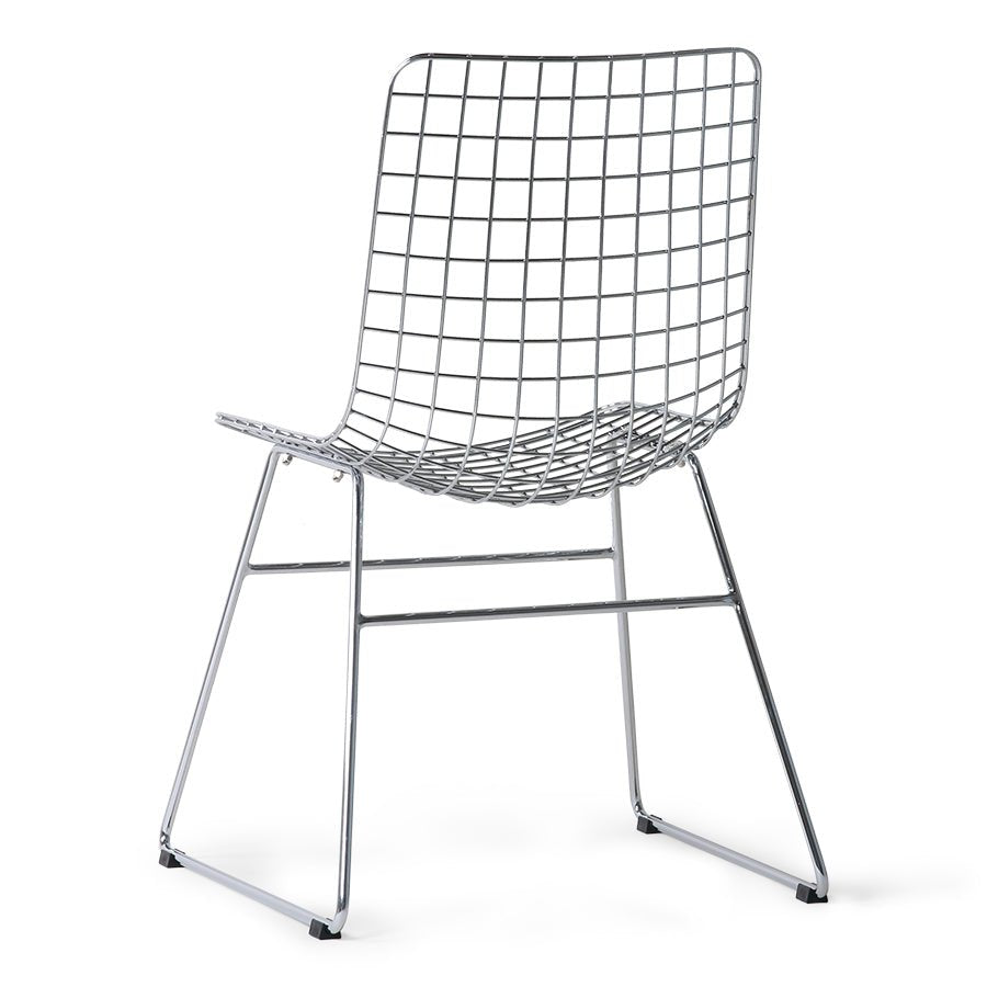 Metal Wire Chair Stuhl by HKLIVING