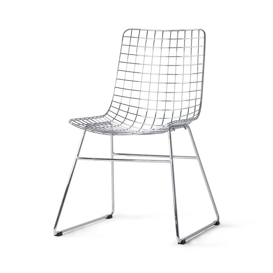 Metal Wire Chair Stuhl by HKLIVING