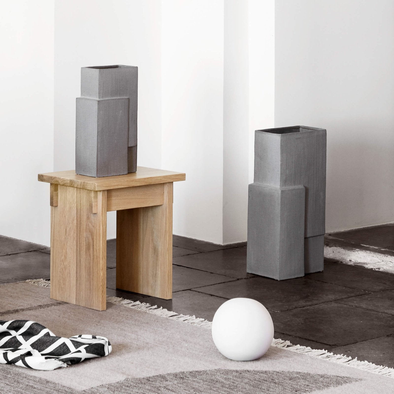 Monolith Vase – L Accessories by Kristina Dam Studio