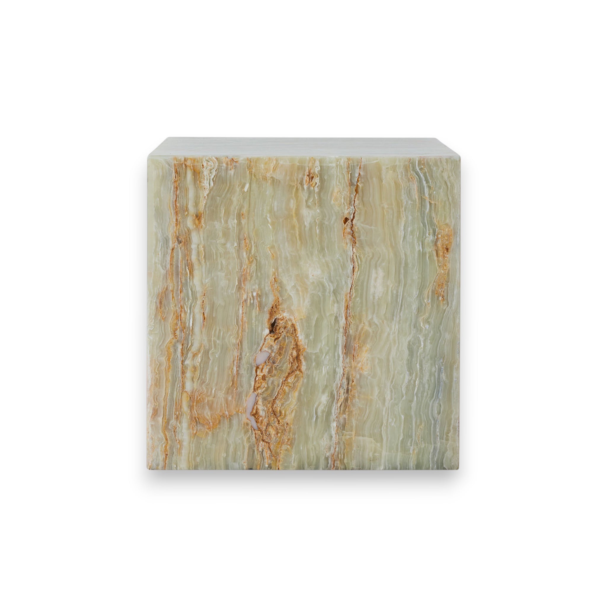 Onyx Marmor Block Tisch