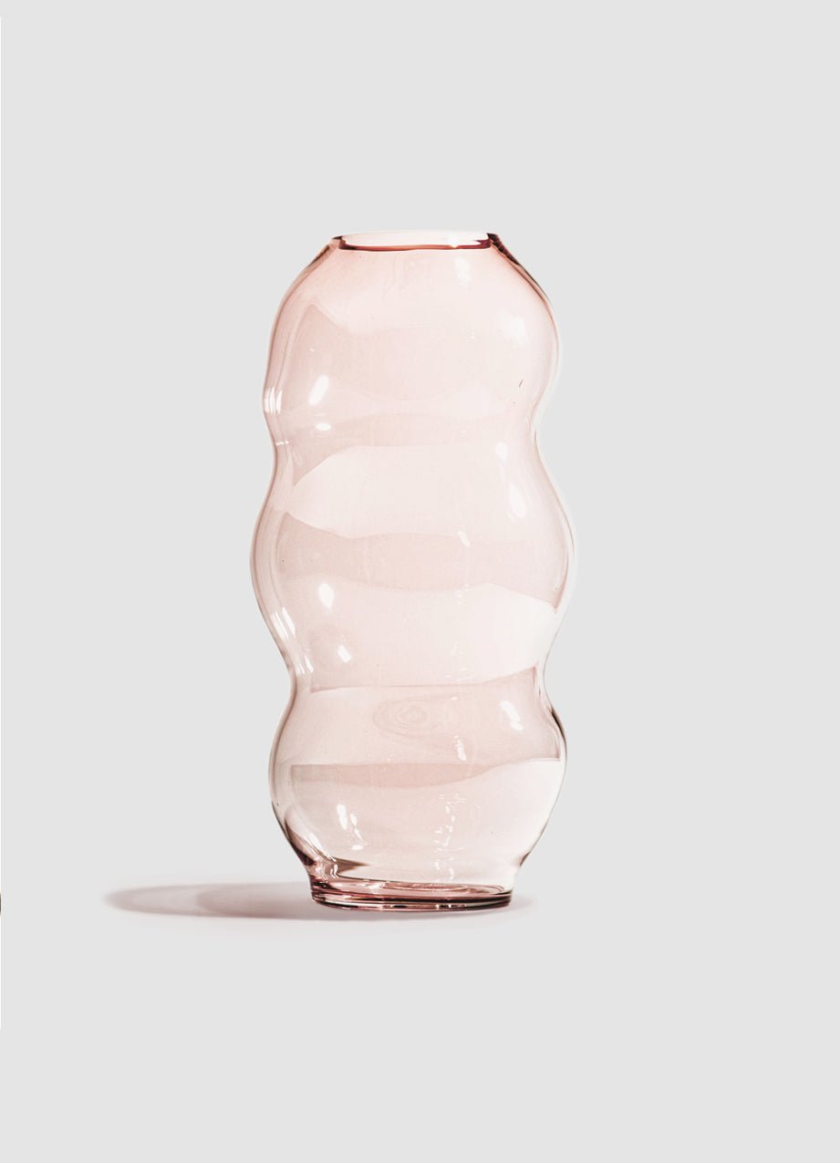 Muse - Vase L Clear Copper Vase by Fundamental Berlin