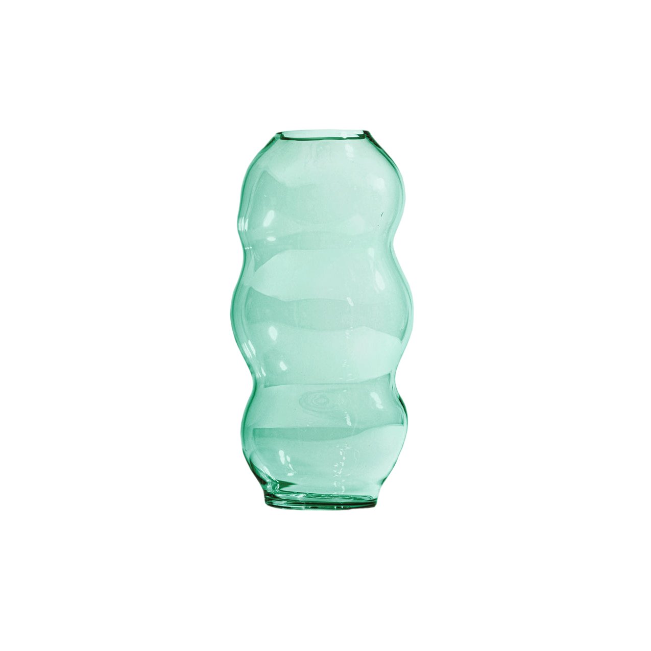 Muse - Vase L Emerald Vase by Fundamental Berlin