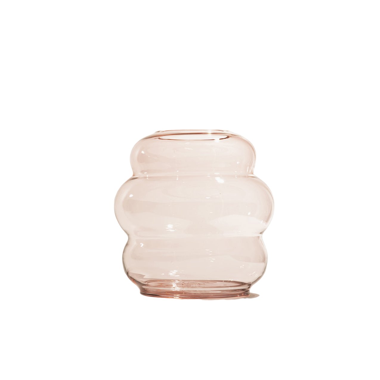 Muse - Vase M Clear Copper Vase by Fundamental Berlin