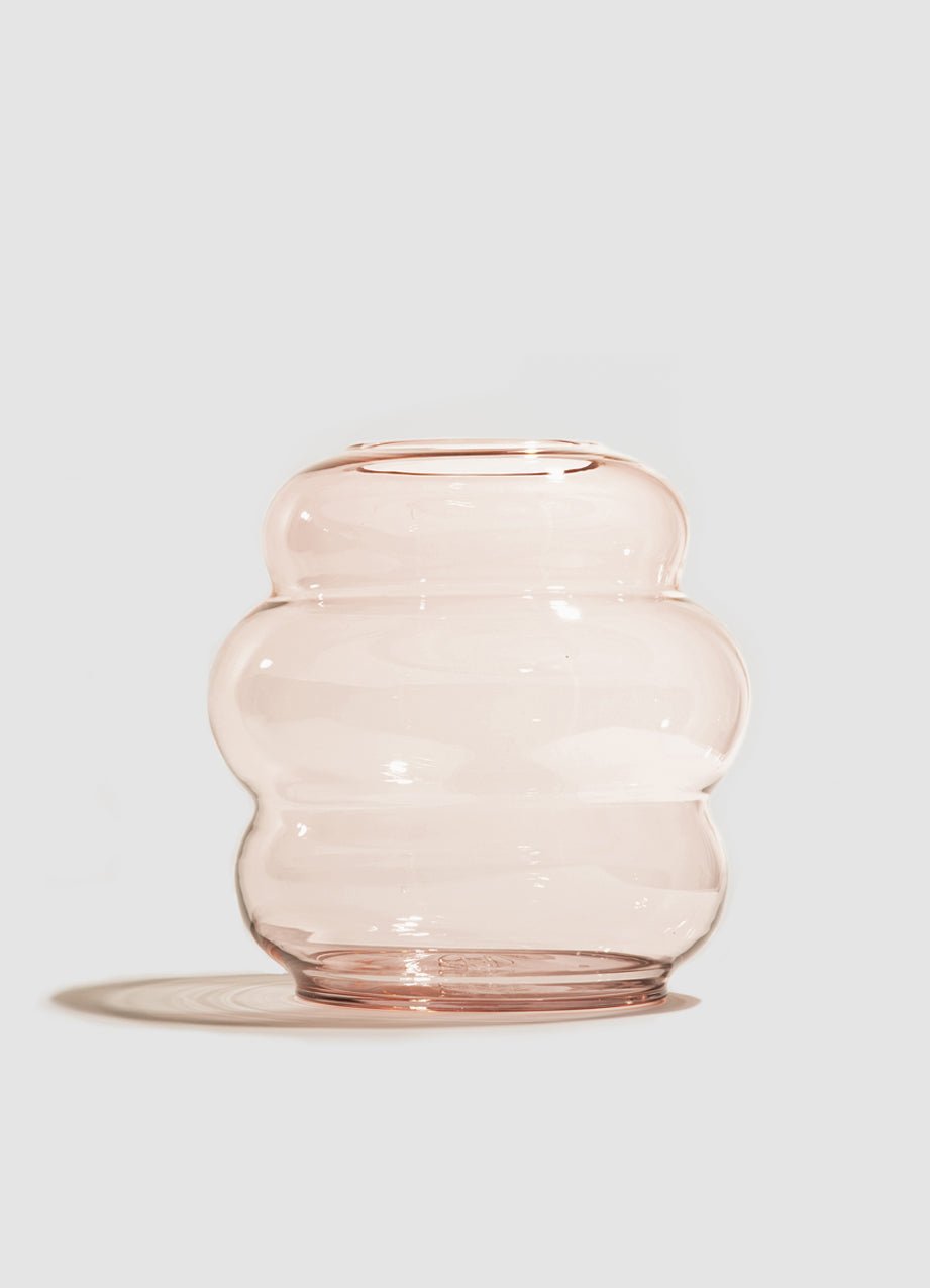 Muse - Vase M Clear Copper Vase by Fundamental Berlin