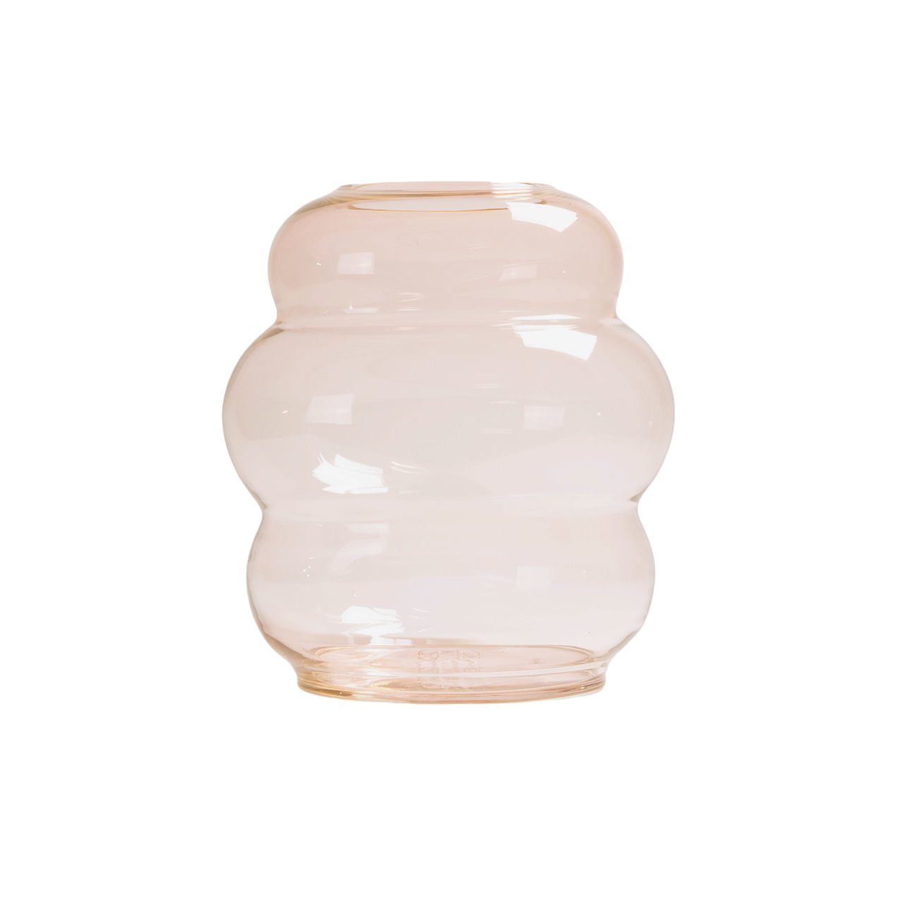 Muse - Vase XL Clear Copper Vase by Fundamental Berlin