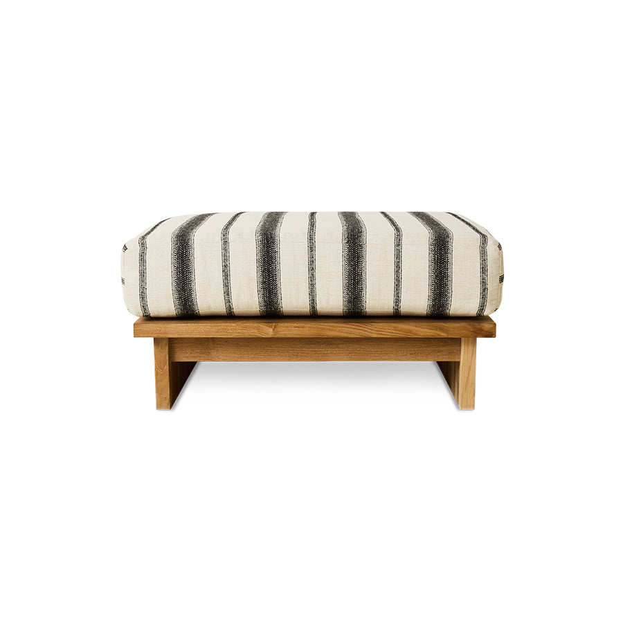 Outdoor Teak Hocker – HKLIVING – Ansicht 5