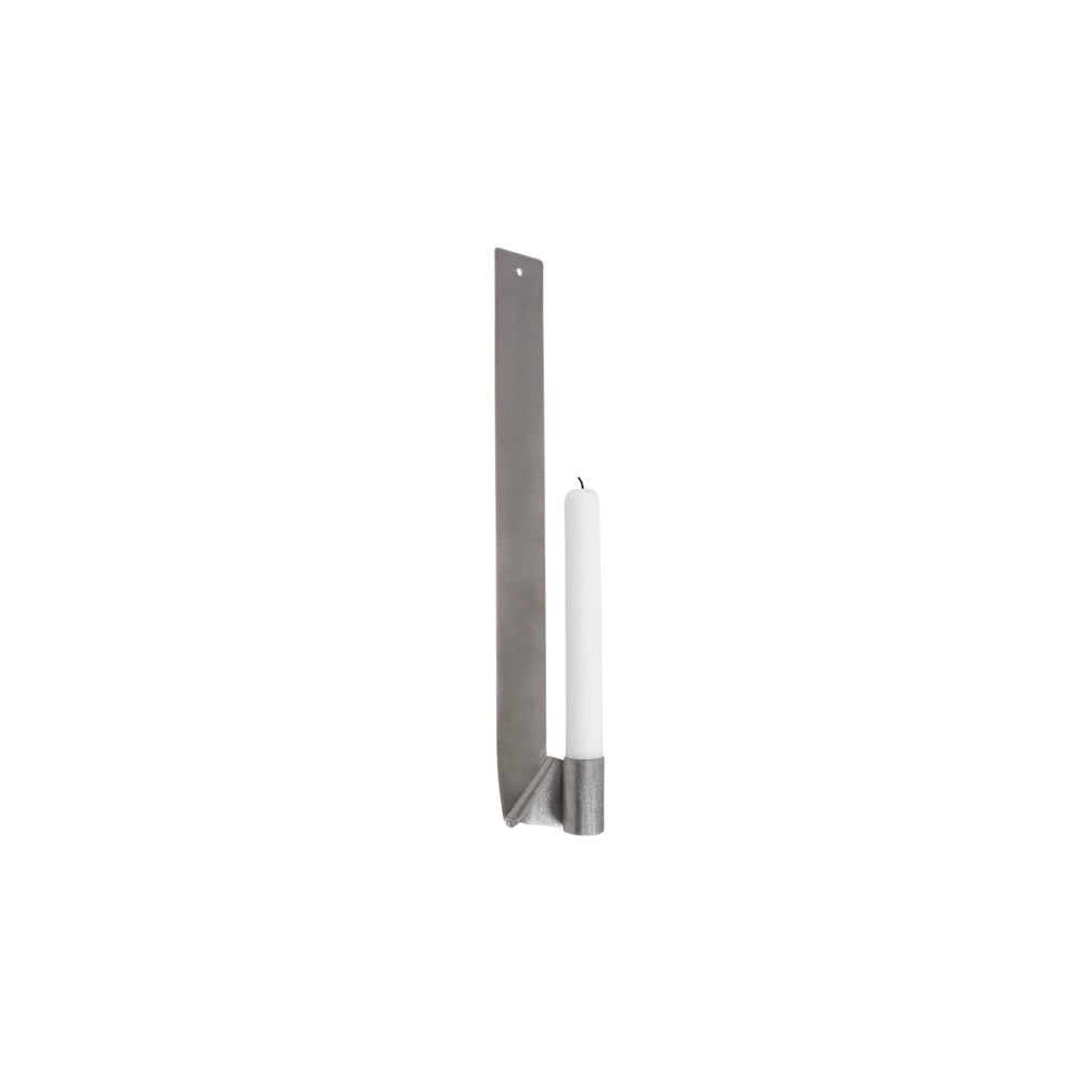 Ornament Candle Holder - Stainless Steel - Long