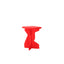 Solid ash lacquered bright red