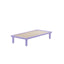 Solid beech lacquered lilac