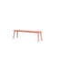 Esche massiv lackiert Soft Pink