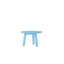 Solid ash painted sky blue