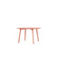 Solid ash lacquered soft pink