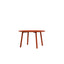 Solid ash lacquered sienna red