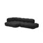 Black (Vegan Leather Haku 0191 by Kvadrat)