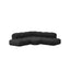 Black (Vegan Leather Haku 0191 by Kvadrat)