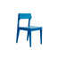 Solid beech lacquered berlin blue