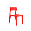 Solid ash lacquered bright red