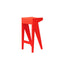 Solid ash lacquered bright red