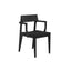 Solid ash lacquered black