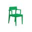 Solid ash lacquered emerald