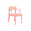 Solid ash lacquered soft pink