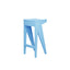 Solid ash lacquered sky blue