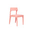 Massive varnished beech, soft pink, upholstery: Pink (Vidar 4 0662 by Kvadrat/Raf Simons)