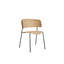 Matte lacquered oak