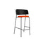 Eiche schwarz lackiert / Pure Orange (Vidar 4 0542 von Kvadrat Raf Simons)