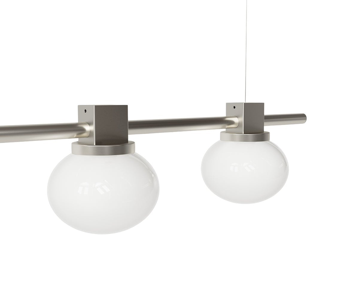 Ovoid Pendant Light - Stainless Steel - Quadruple Pendant Lights by Frama