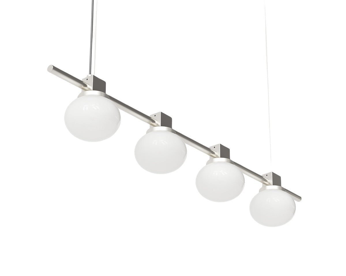 Ovoid Pendant Light - Stainless Steel - Quadruple Pendant Lights by Frama