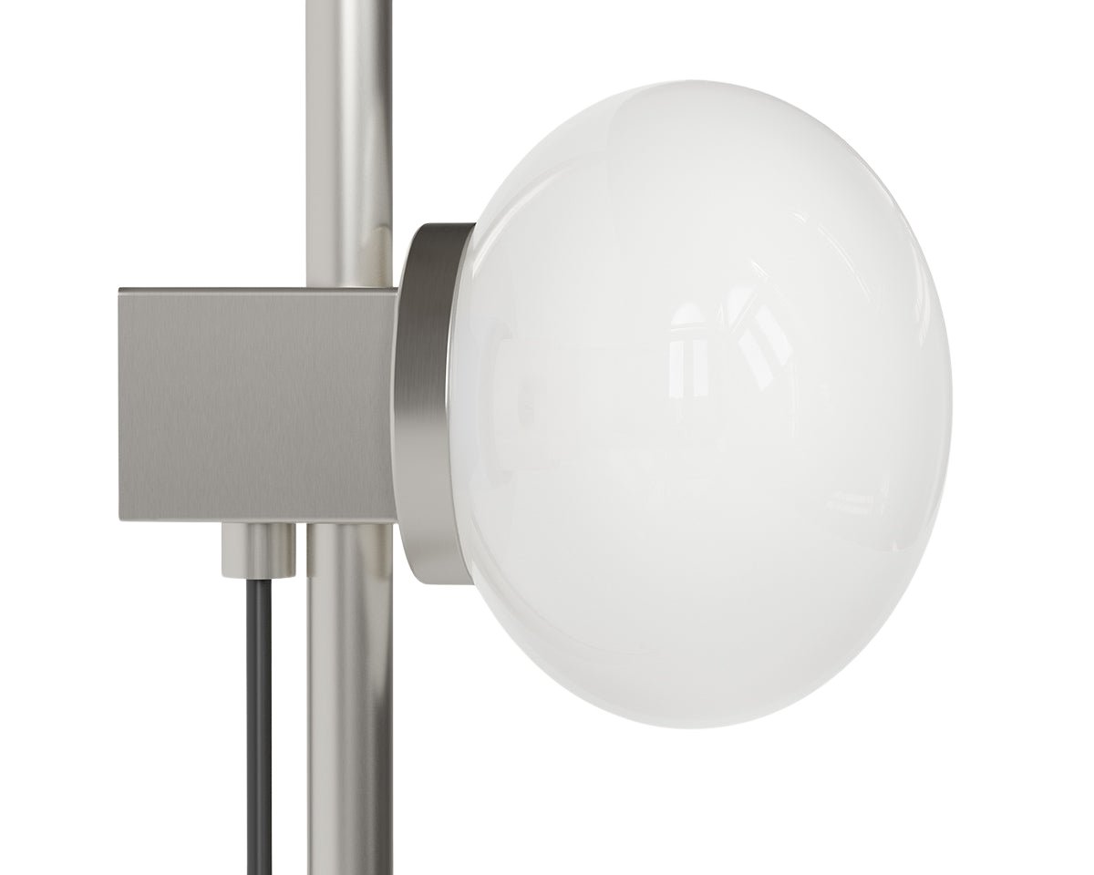 Ovoid Wall Lamp - Stainless Steel - Single Wall Lights by Frama