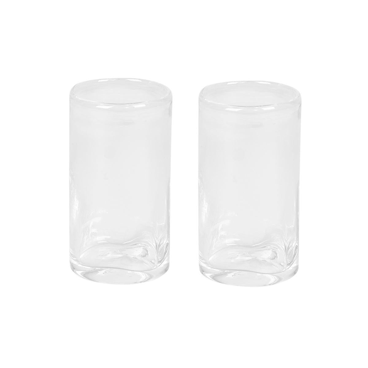 0405 Glass Set of Two – Clear – Medium