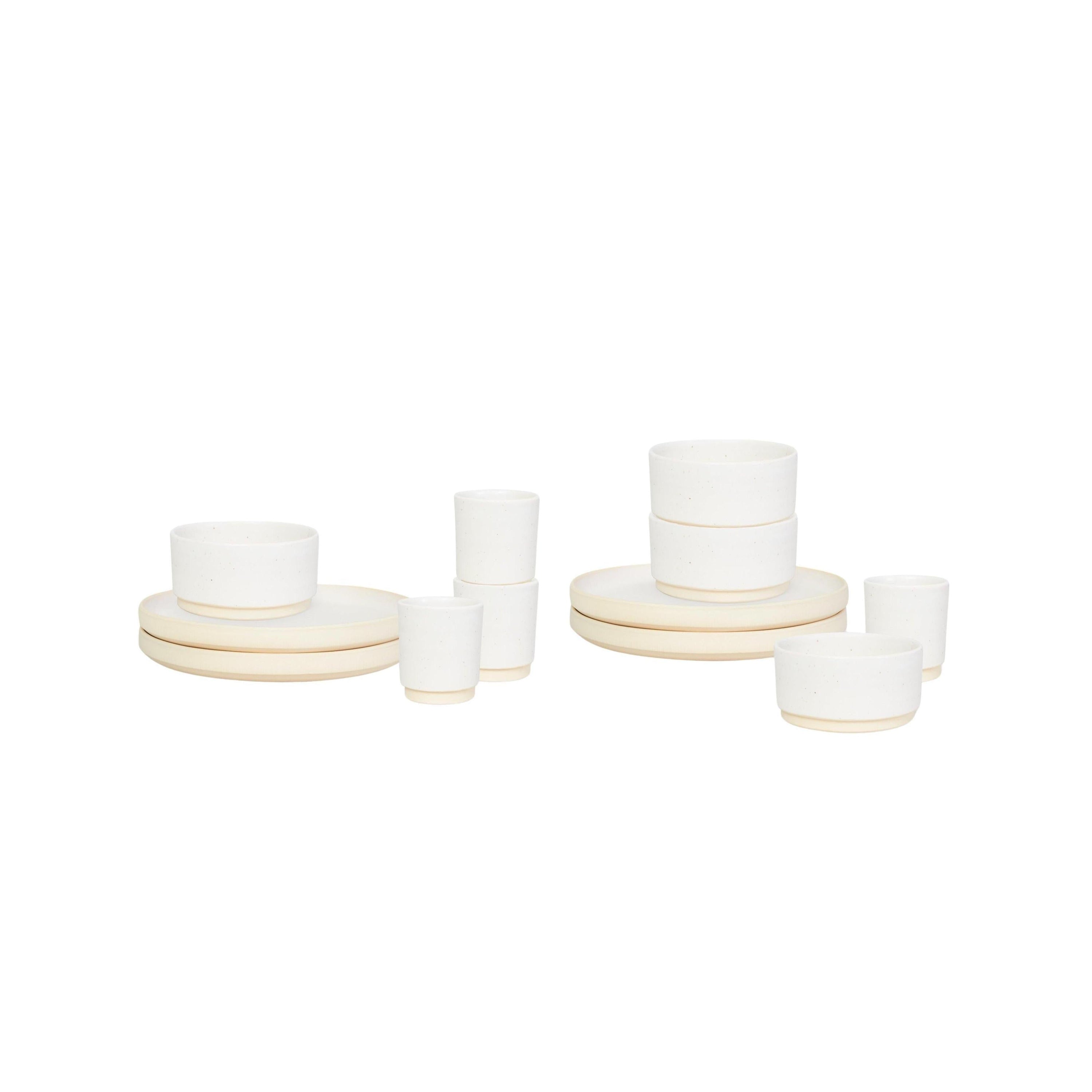 Otto Ceramic Tableware Set I Dinner – White