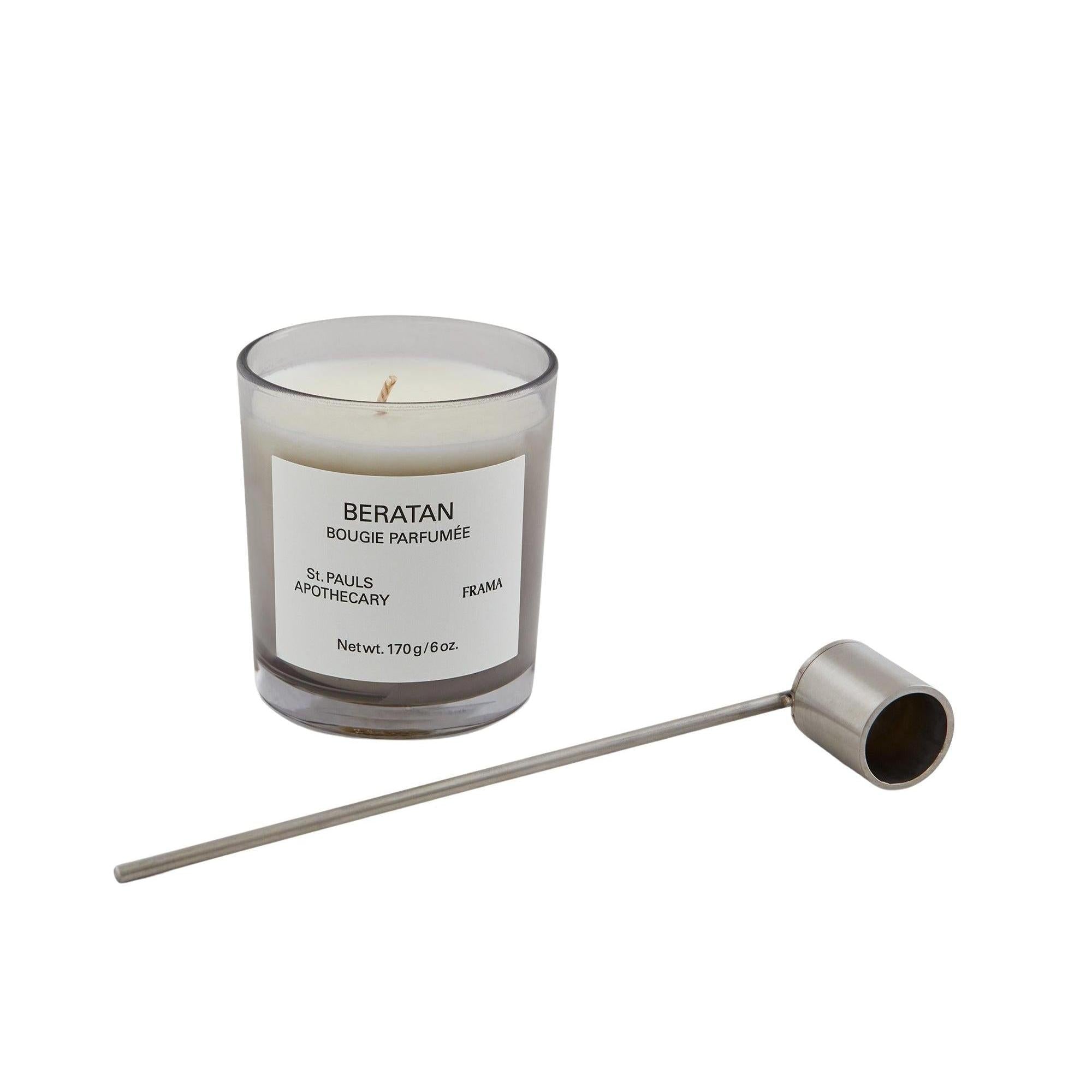 Scented Candle + Candle Snuffer – Beratan – 170 g