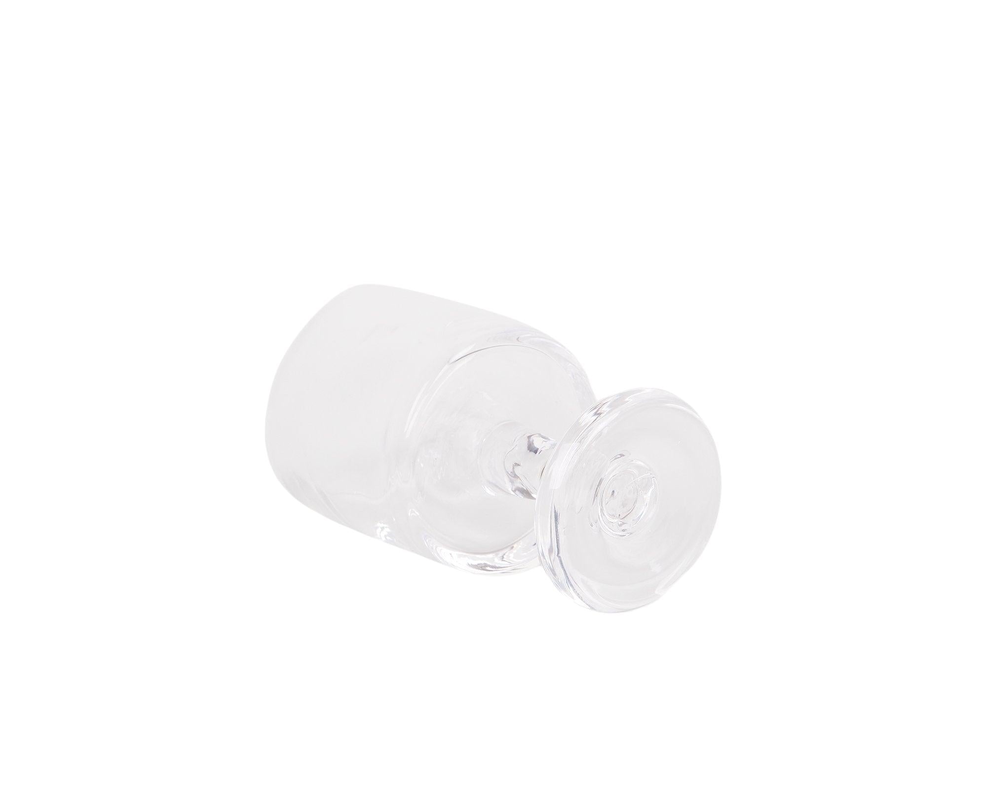0405 Stem Glass Set of Two – Clear – Medium