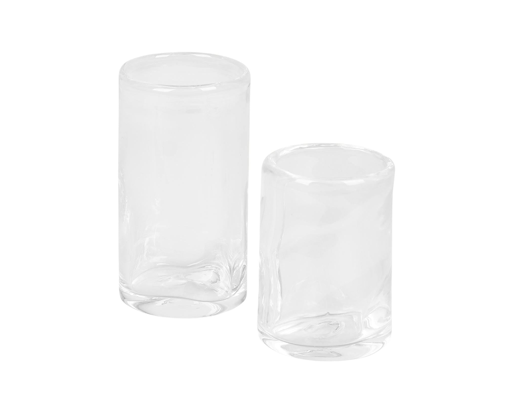 0405 Glass Set of Two – Clear – Medium
