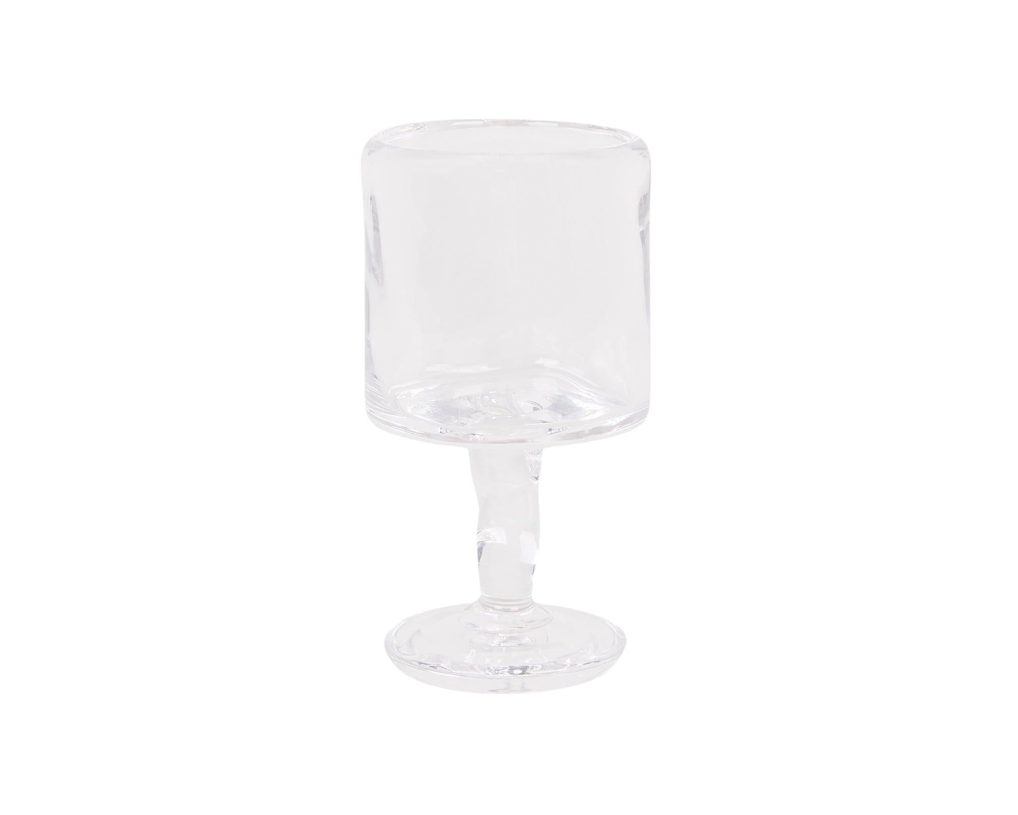 0405 Stem Glass Set of Four – Clear – Medium