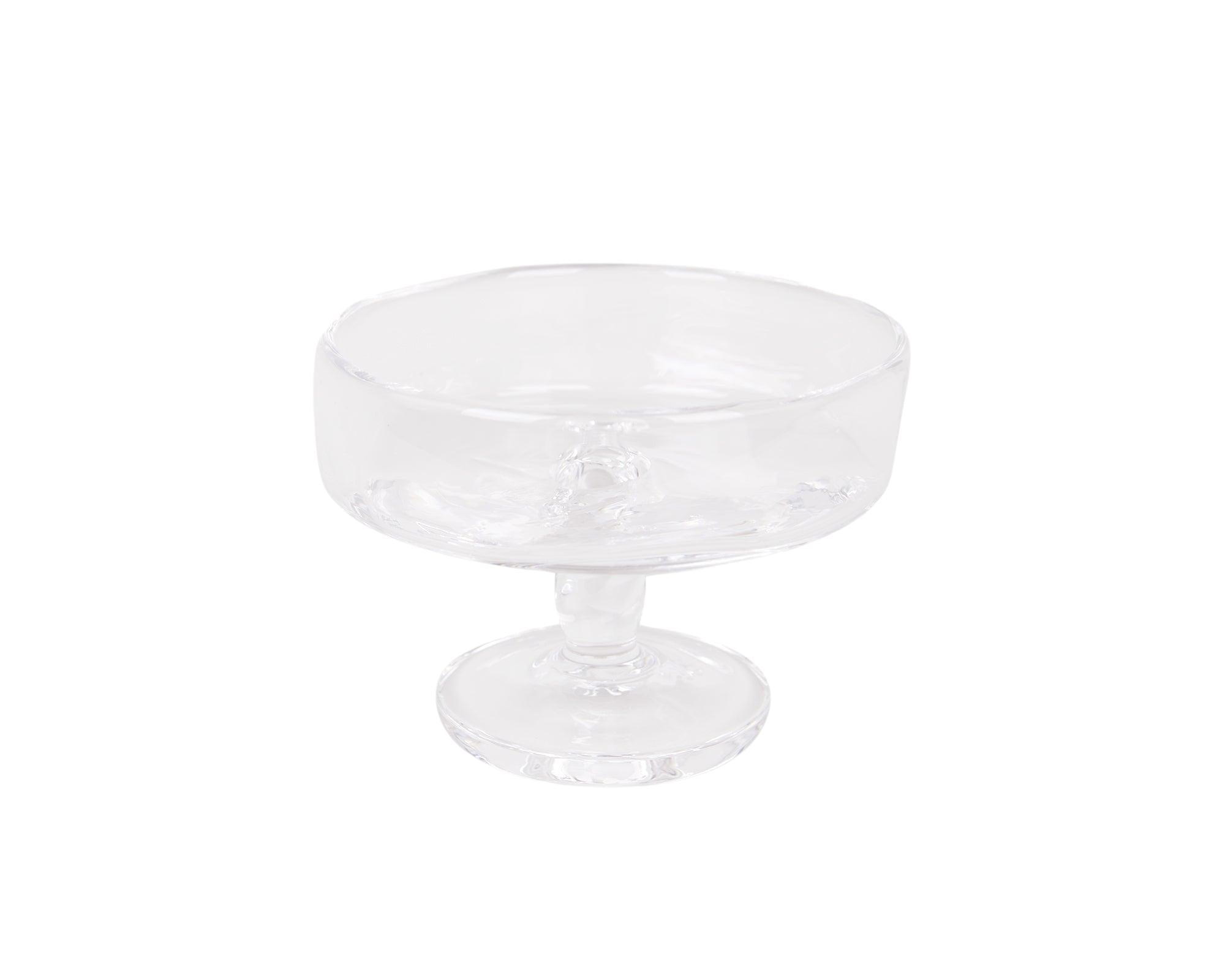 0405 Stem Glass Set of Four – Clear – Wide