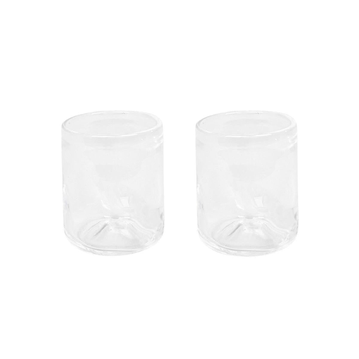 0405 Glass Set of Two – Clear – Small