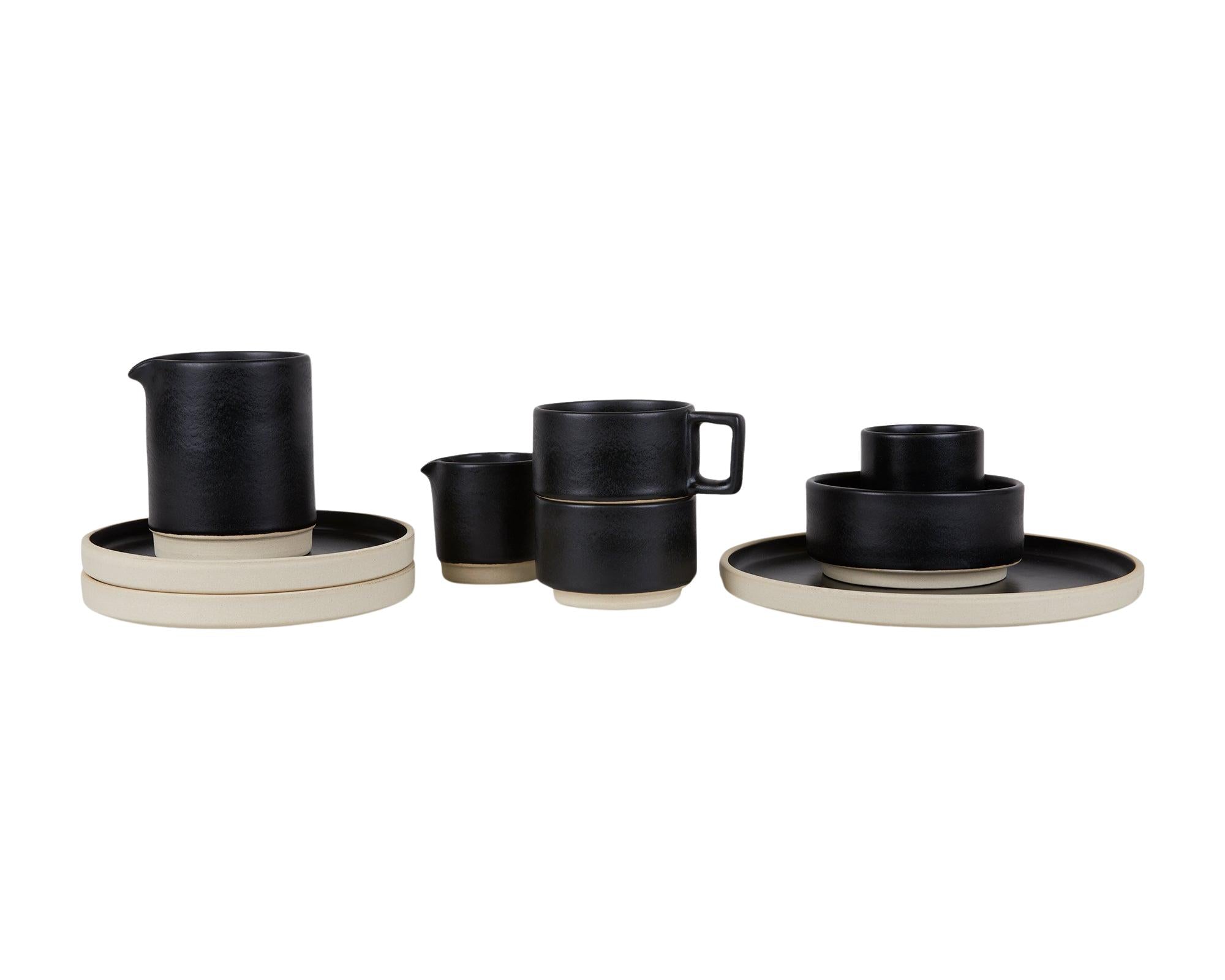Otto Ceramic Mug with Handle – Black