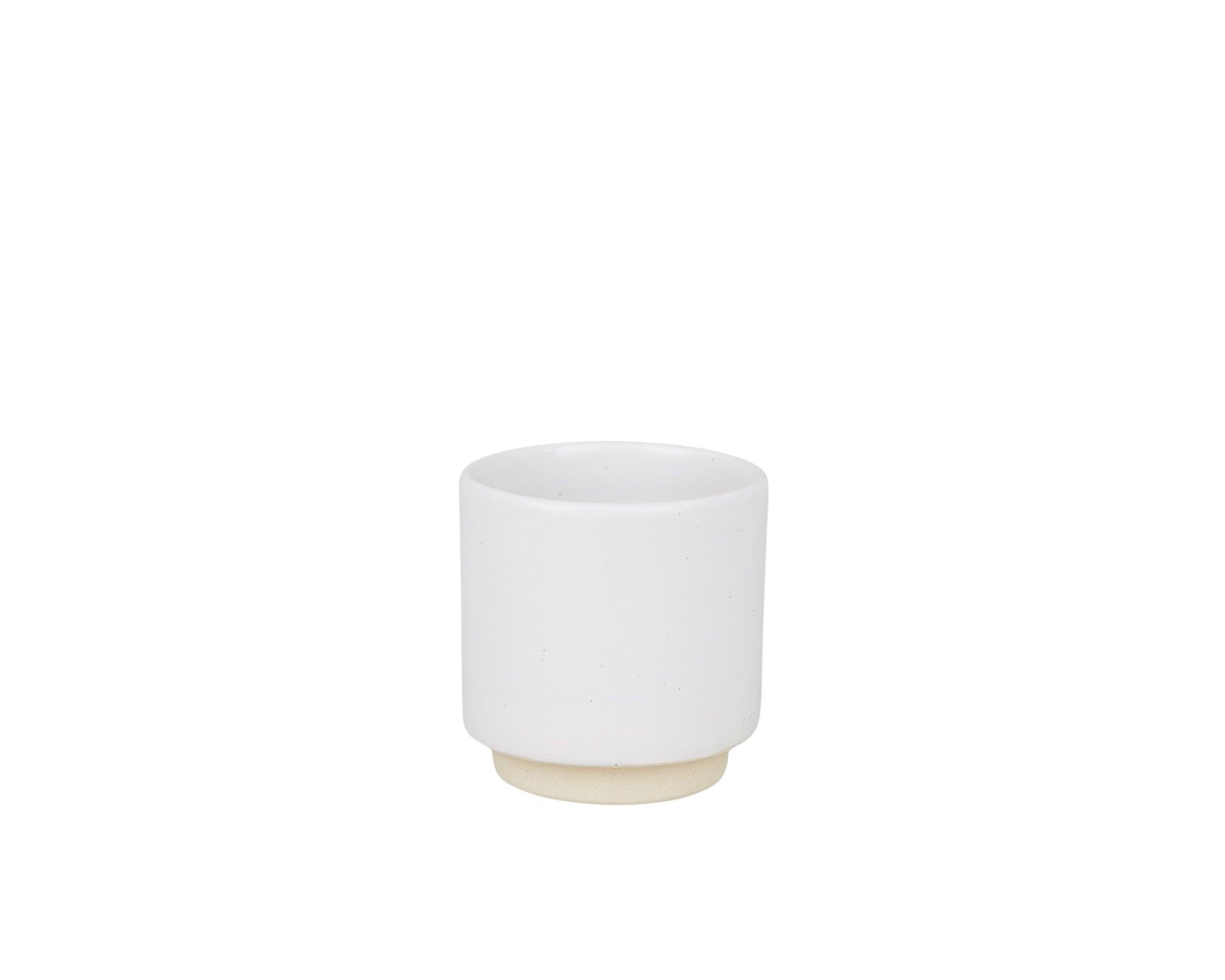 Otto Ceramic Cup Set of Two – White