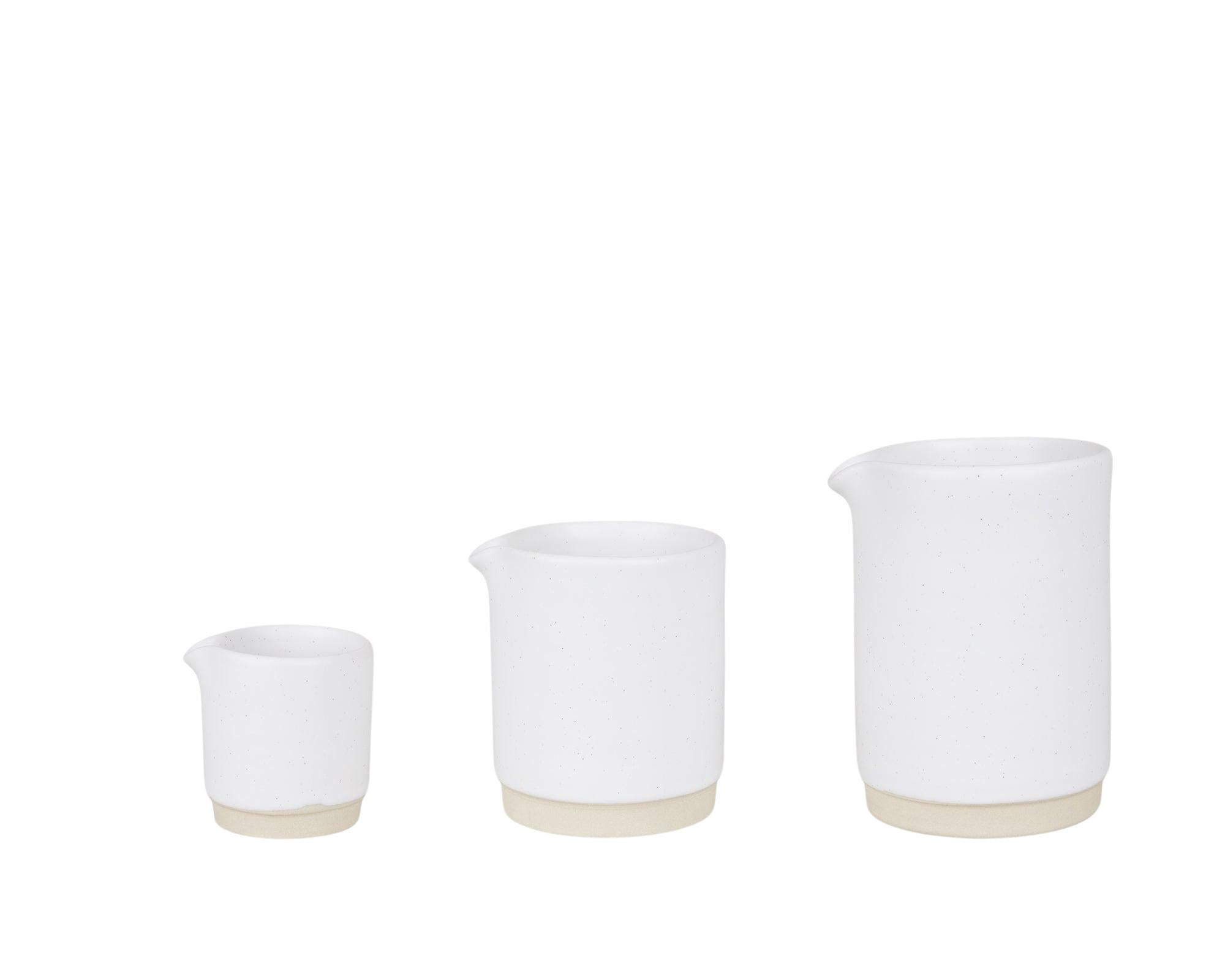 Otto Ceramic Jug – White – Medium