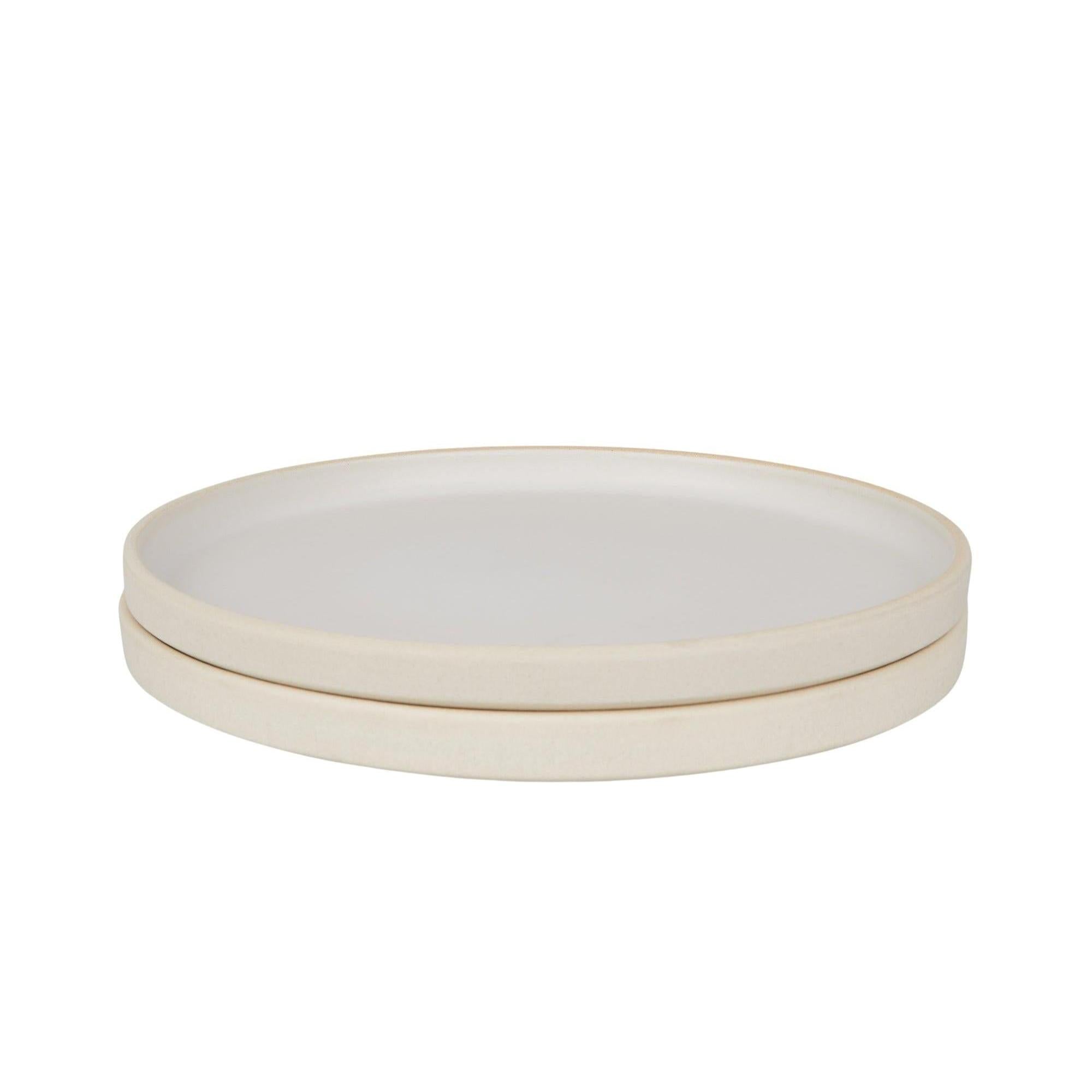 Otto Ceramic Plate Set of Two – Natural – Large