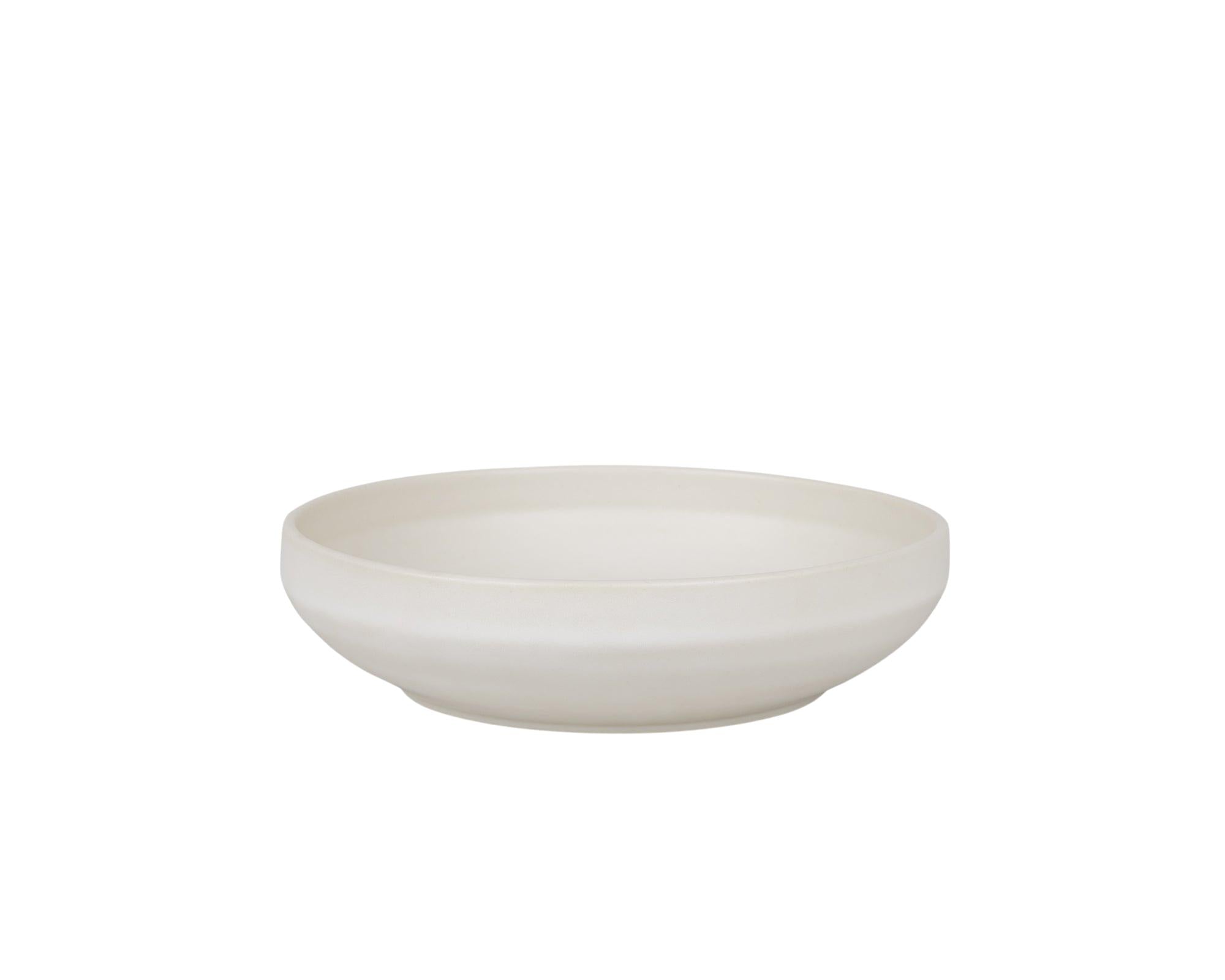 Otto Ceramic Shallow Bowl Set – Natural